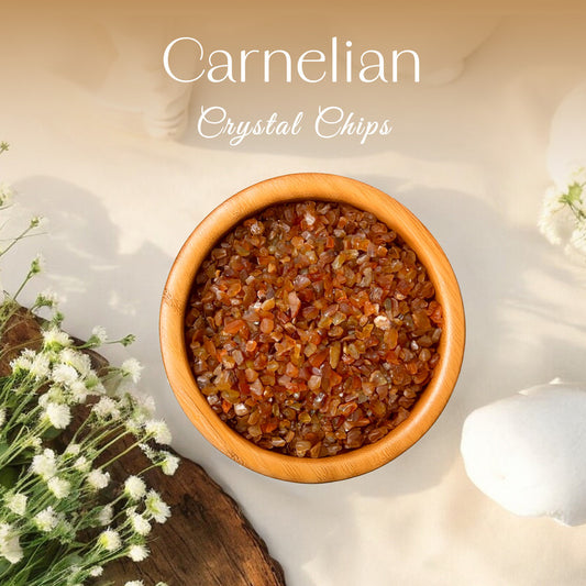 Carnelian Crystal Chips