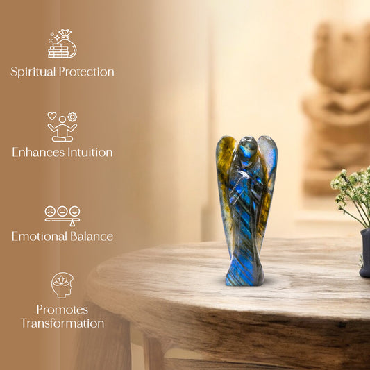 Labradorite Crystal Guardian Angel