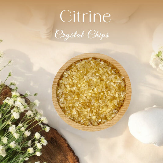 Citrine Crystal Chips