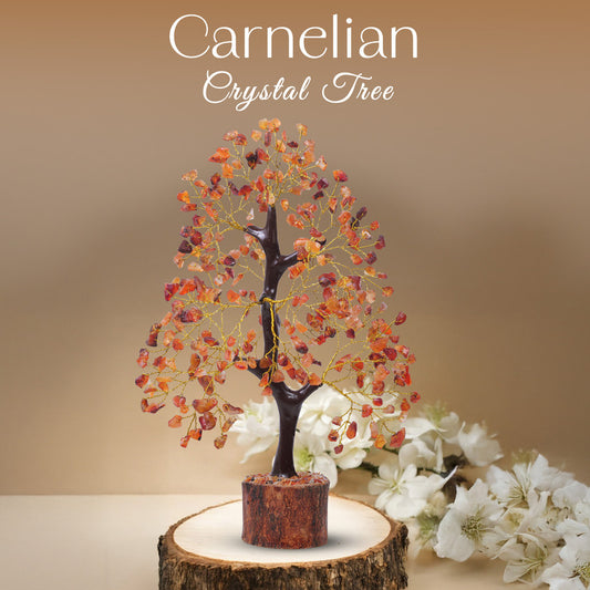 Carnelian Crystal Tree