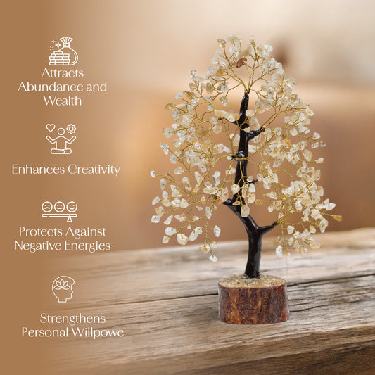 Citrine Crystal Tree