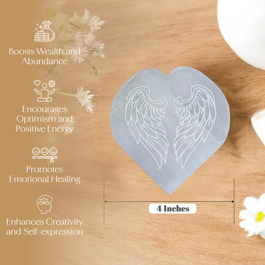 Angel Wing Heart Charging Plate