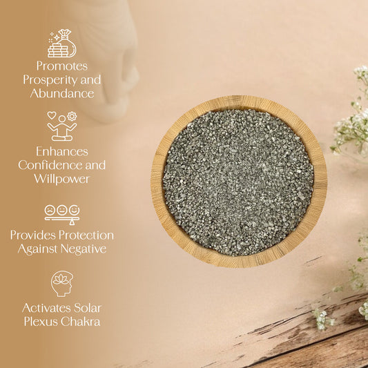 Pyrite Crystal Chips