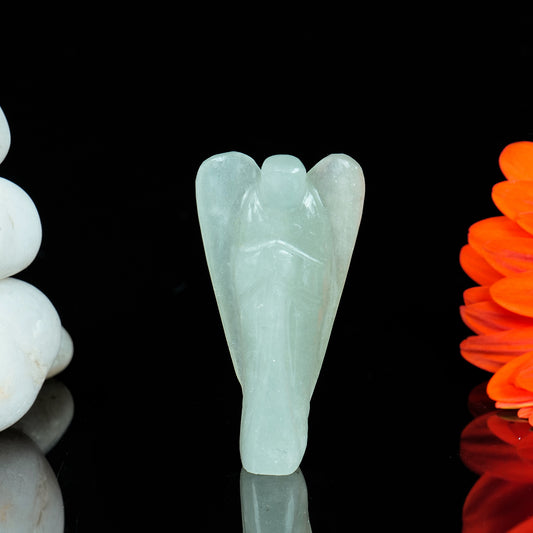Green Jade Healing Crystal Angel
