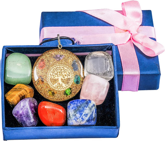 7 Chakra Healing Crystal Kit Set Crystals Collection for Home Décor