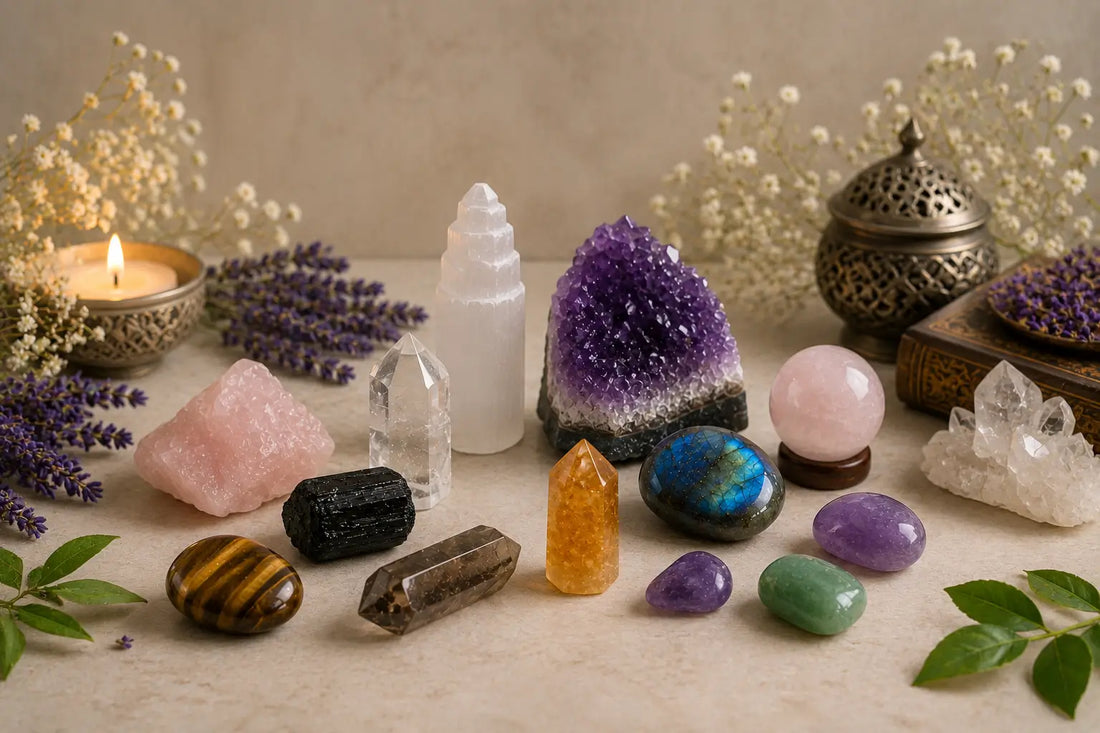 Which Crystals Cannot Be Together: A Guide to Incompatible Crystal Pairings