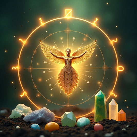 Virgo in the Sixth House – Grounding Wellness with Healing Stones & Crystals