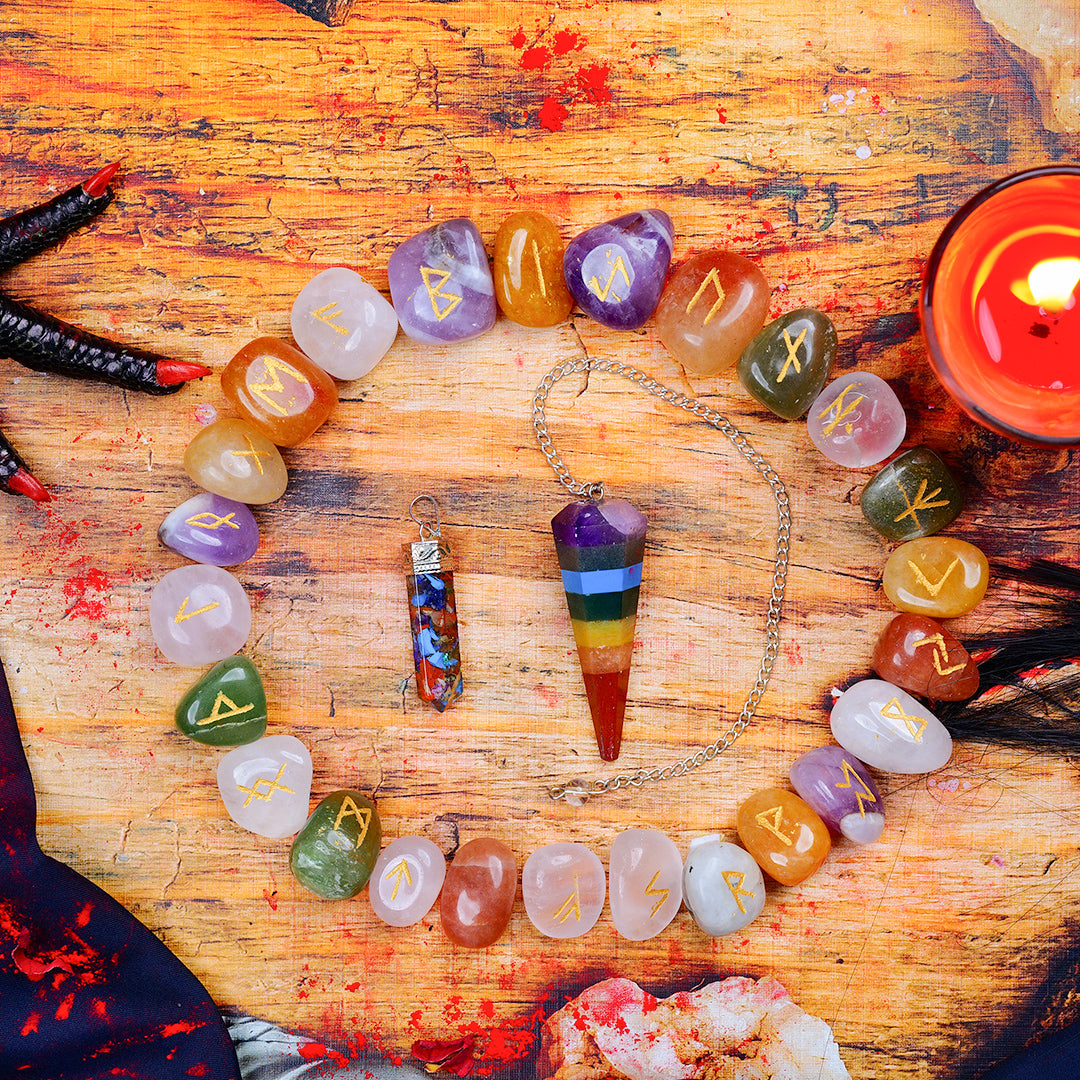 Premium Rune Sets Collection - Elder Futhark, Viking, and Divination ...