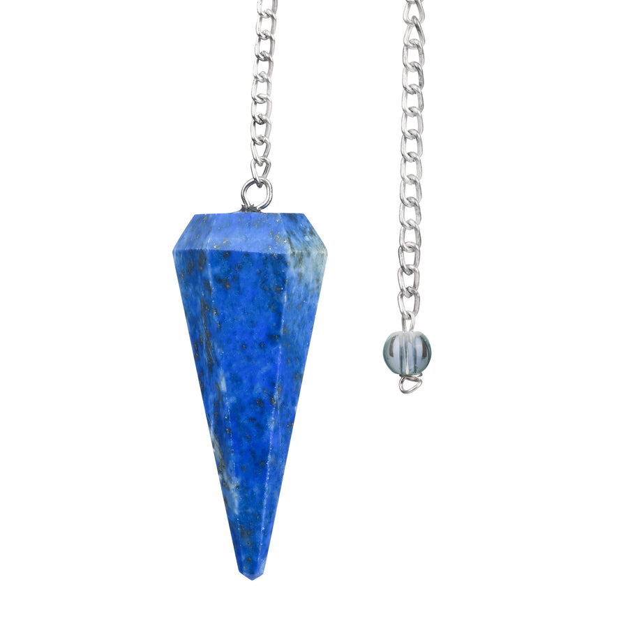Lapis Lazuli Crystal Pendulum For Divination