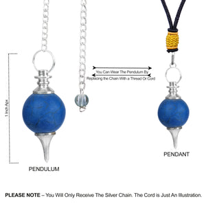 Lapis Lazuli Pendulum