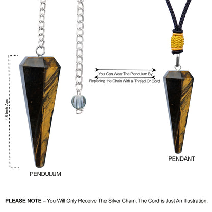 Tiger Eye Pendulum