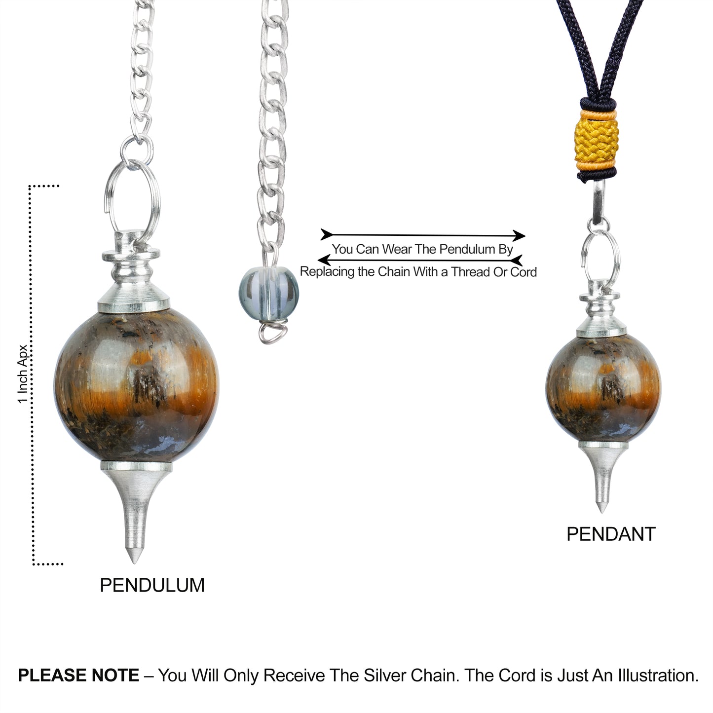 Tiger Eye Pendulum