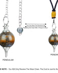 Tiger Eye Gemstone Pendulum For Chakra Healing