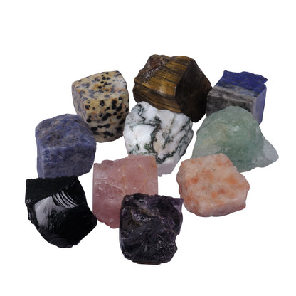 Mix Chakra Rough Stone