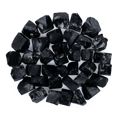 Black Obsidian Natural Rough Stone