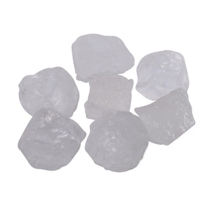 Clear Quartz Rough Stone - (1 lb Pack)