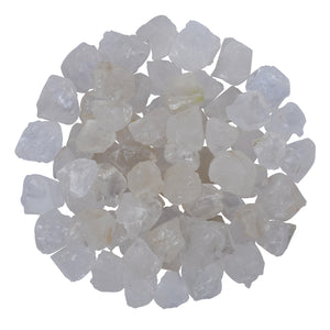 Clear Quartz Rough Stone - (1 lb Pack)