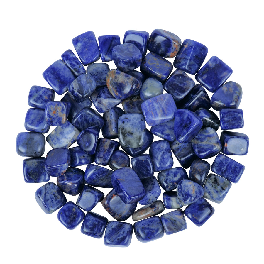 Sodalite Healing Crystal Tumbled 1/2 lb