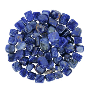 Sodalite Tumbled Stone (1lb Pack)