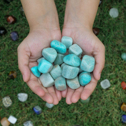 Amazonite Tumbled Crystal Stone