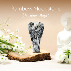 Rainbow Moonstone Guardian Angel