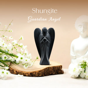 Shungite Crystal Guardian Angel