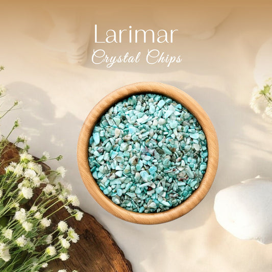 Larimar Crystal Chips