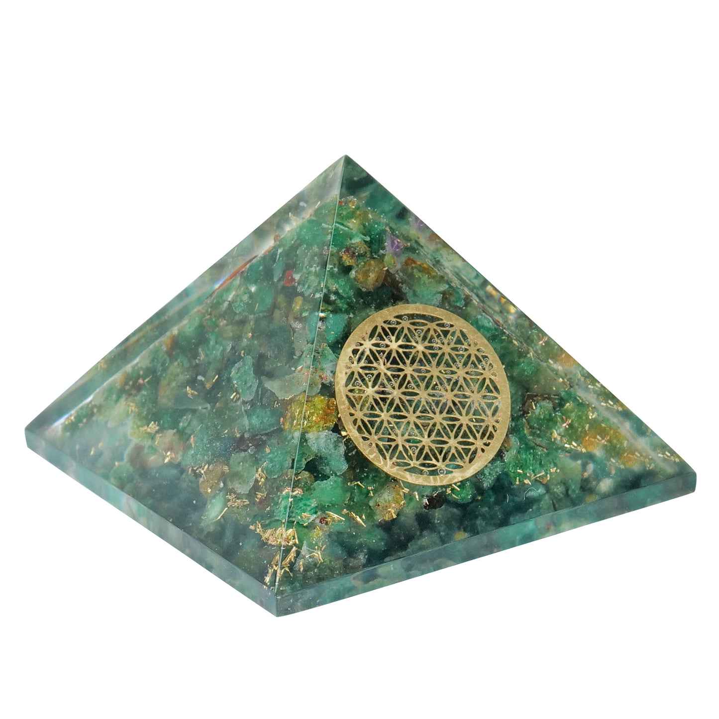 Green Aventurine Orgone Pyramid