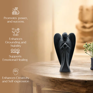 Shungite Crystal Guardian Angel