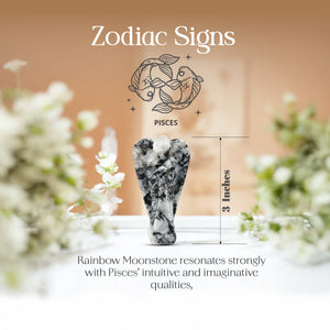 Rainbow Moonstone Guardian Angel