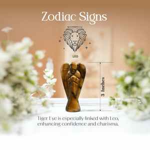 Tiger Eye Crystal Guardian Angel
