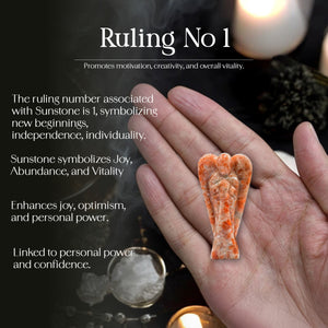 Sunstone Crystal Guardian Angel