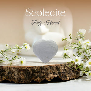 Scolecite Puff Heart