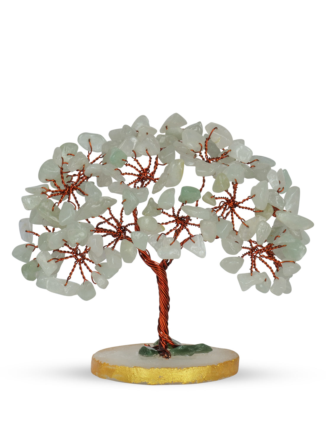 Green Jade Slice Base Tree