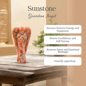 Sunstone Crystal Guardian Angel