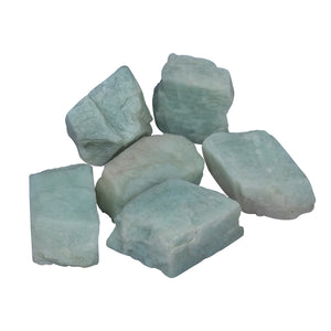 Amazonite Raw Crystal Stone - 1lb