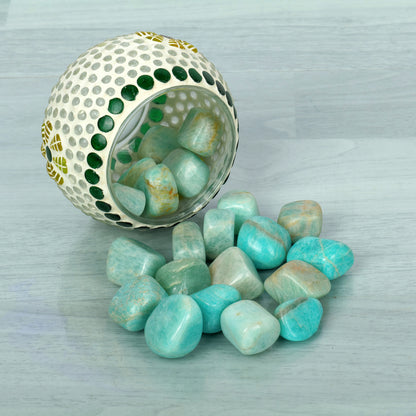 Amazonite Tumbled Crystal Stone