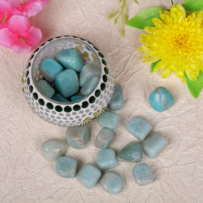 Amazonite Tumbled Crystal Stone