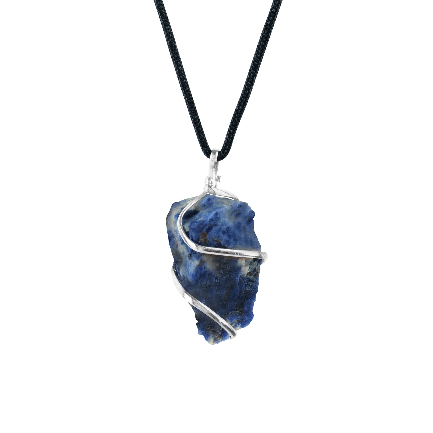 Sodalite Crystal Pendant