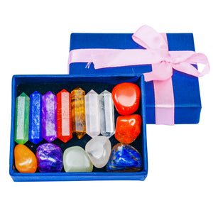 Tumbled Stones and Crystal Wand Kit