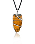 Tiger Eye Courage Chain - Raw Strength Necklace