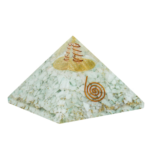 Laminar Crystal Orgone Pyramid