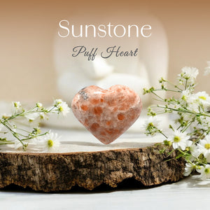 Sunstone Puff Heart