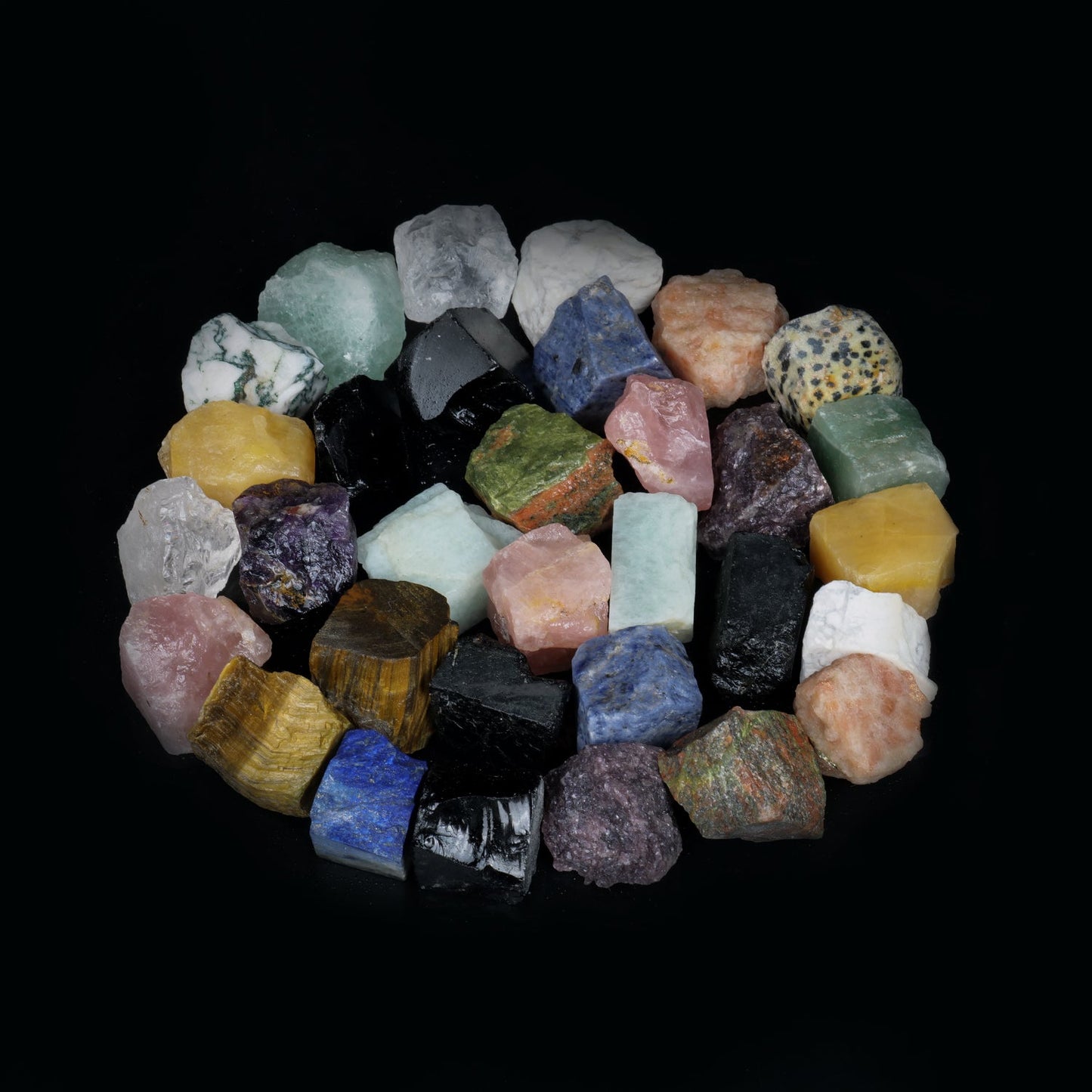 Mix Chakra Rough Stone