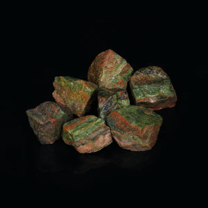 Unakite Raw Stone