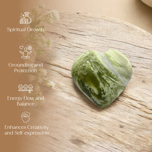 Serpentine Puff Heart