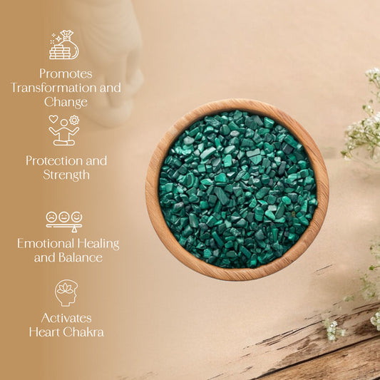 Malachite Crystal Chips