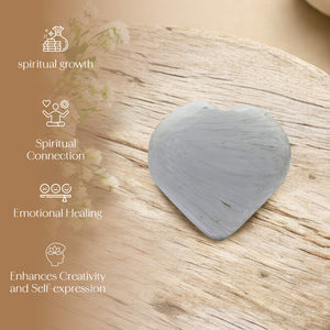 Scolecite Puff Heart