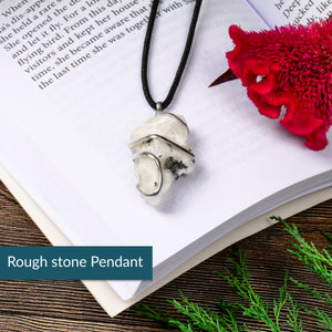 Rainbow Moonstone Crystal Necklace