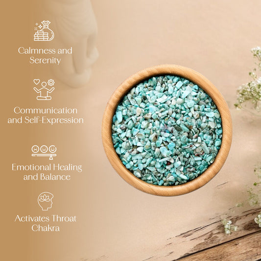 Larimar Crystal Chips